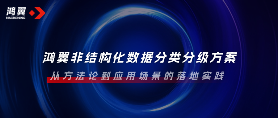 鸿翼非结构化数据分类分级方案：从方法论到应用场景的落地实践